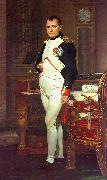 Jacques-Louis  David Napoleon in his Study Sweden oil painting reproduction